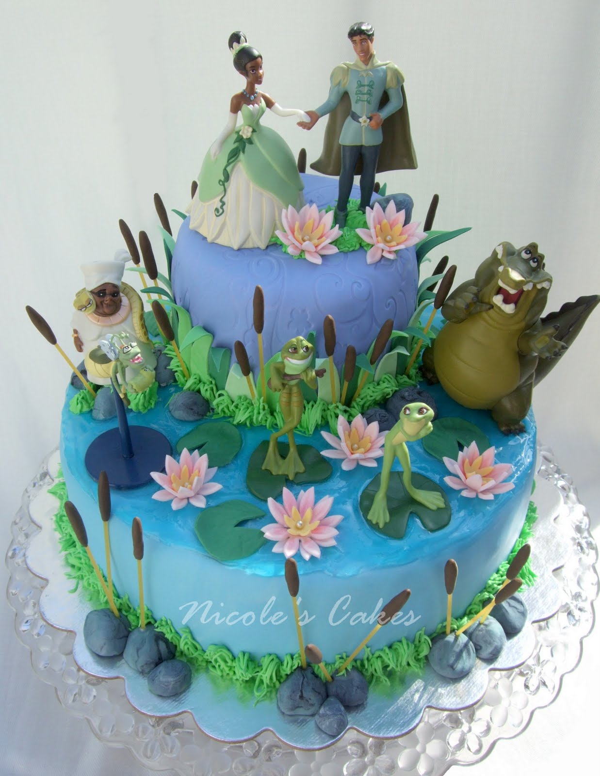 12 Photos of And The Frog Disney Princess Cakes