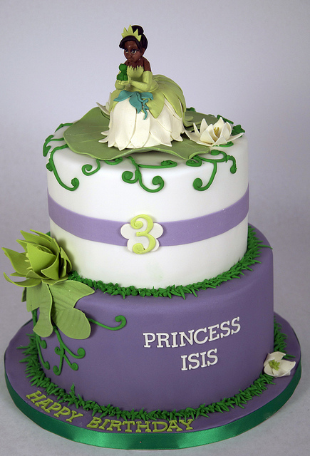 Princess and Frog Cake