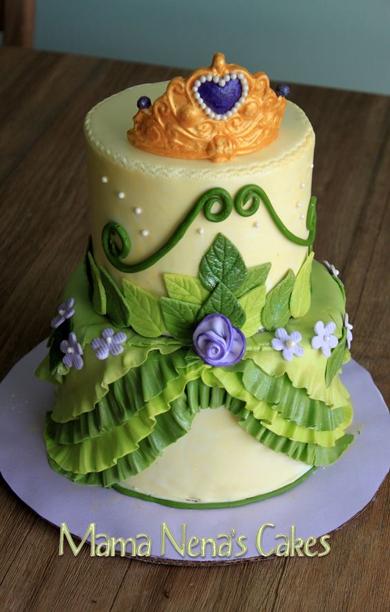 Princess Tiana Cake