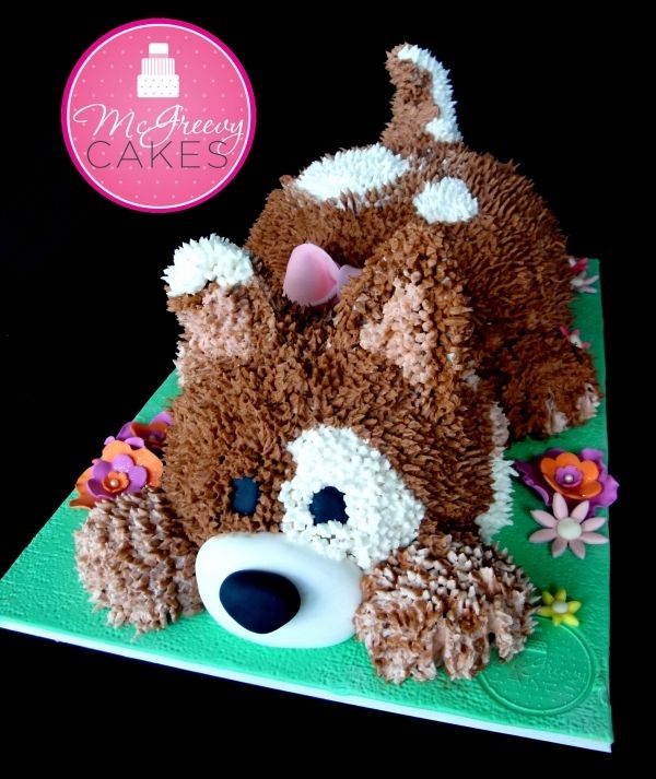 Puppy Dog Birthday Cake