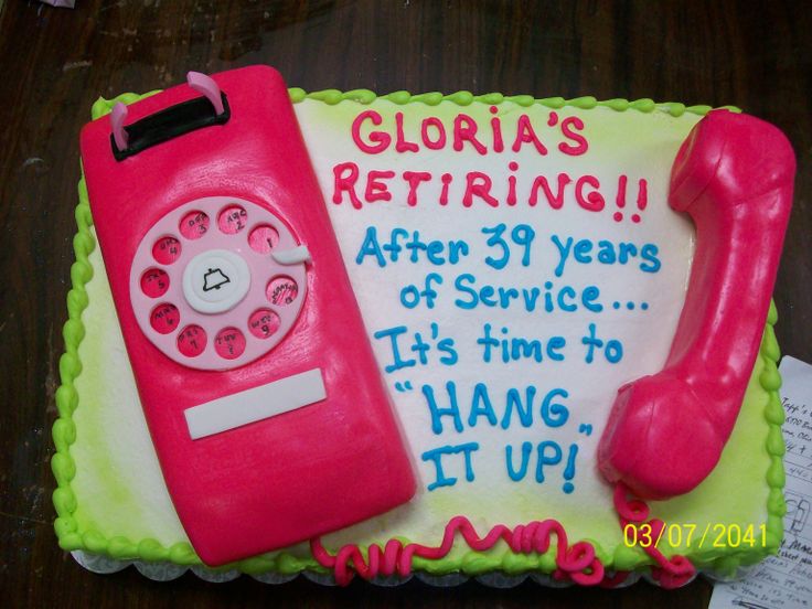 Retirement Cake