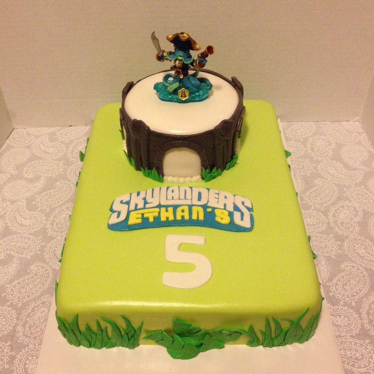 Skylander Birthday Cake