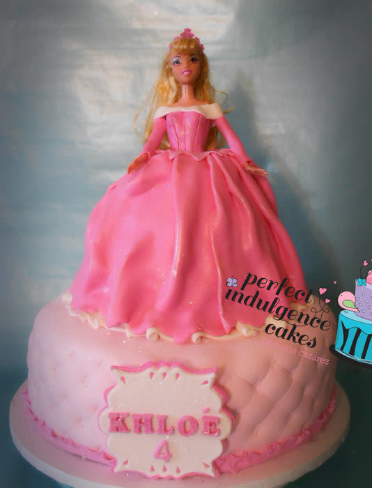 Sleeping Beauty Doll Cake