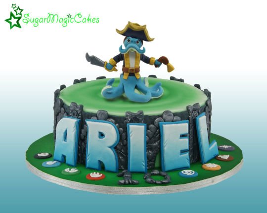 Swap Force Skylander Portal Cake