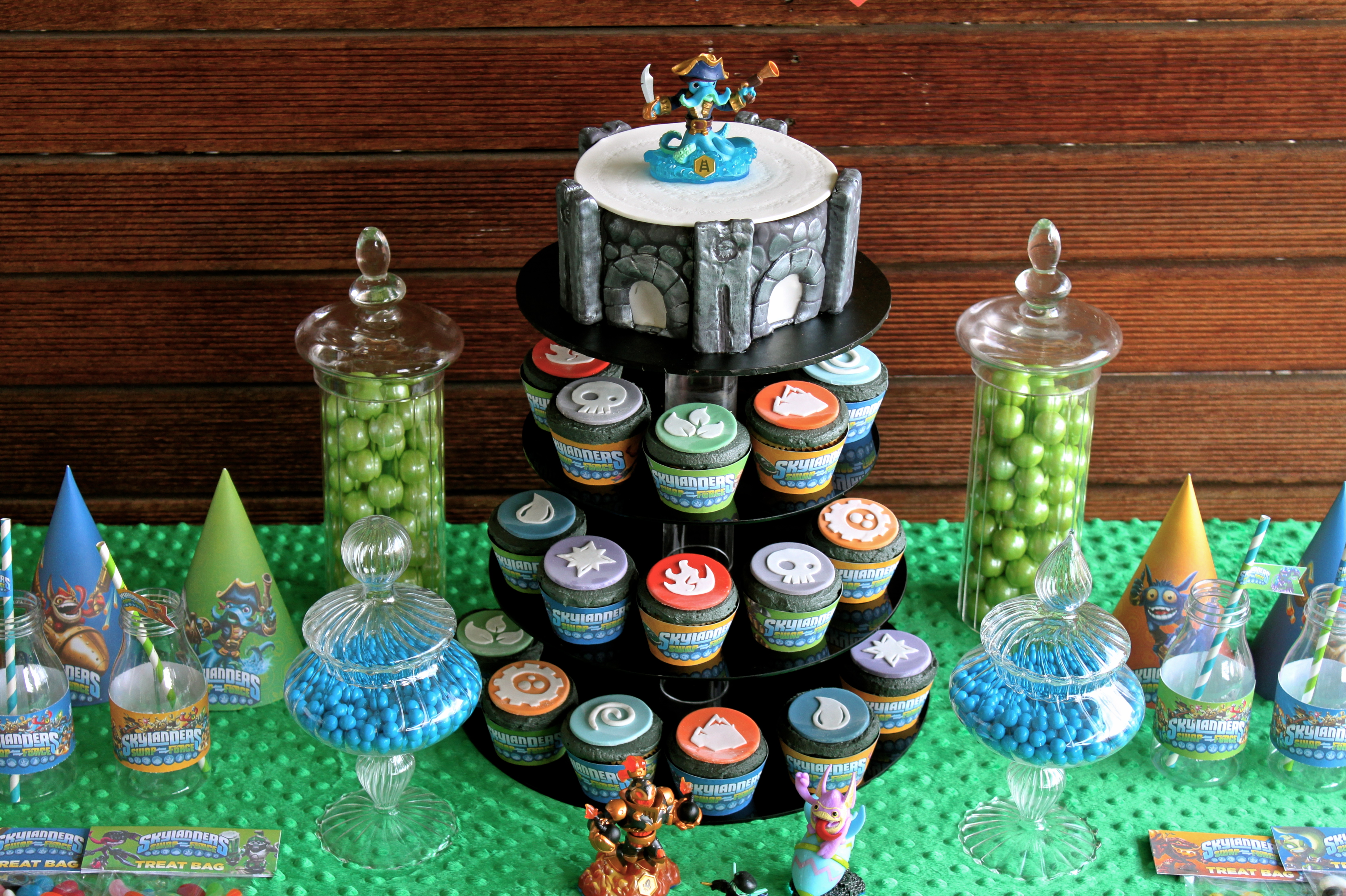 Swap Force Skylander Portal Cake