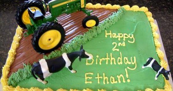 Tractor Birthday Cake Ideas