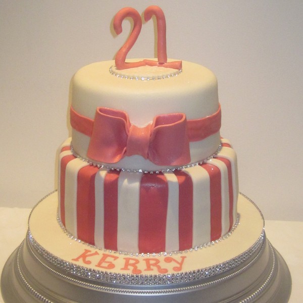 9 Photos of Girl 21st Birthday Tiered Cakes