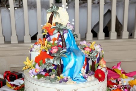 Walt Disney World Wedding Cake