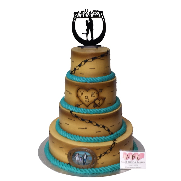 Western Wedding Cakes Designs