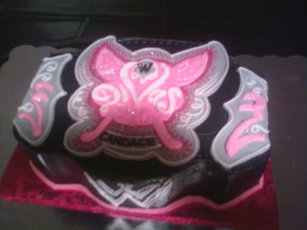 WWE Divas Birthday Cake