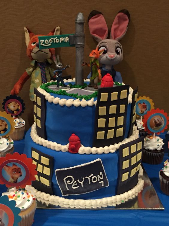 Zootopia Cake Ideas