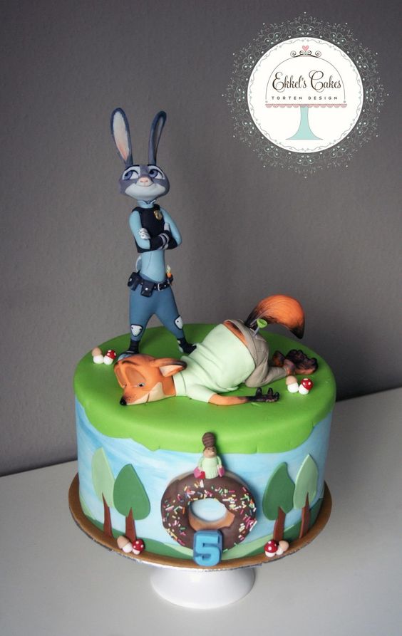 Zootopia Cake Ideas