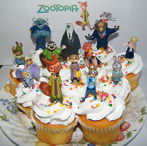 7 Photos of Zootopia Birthday Cupcakes