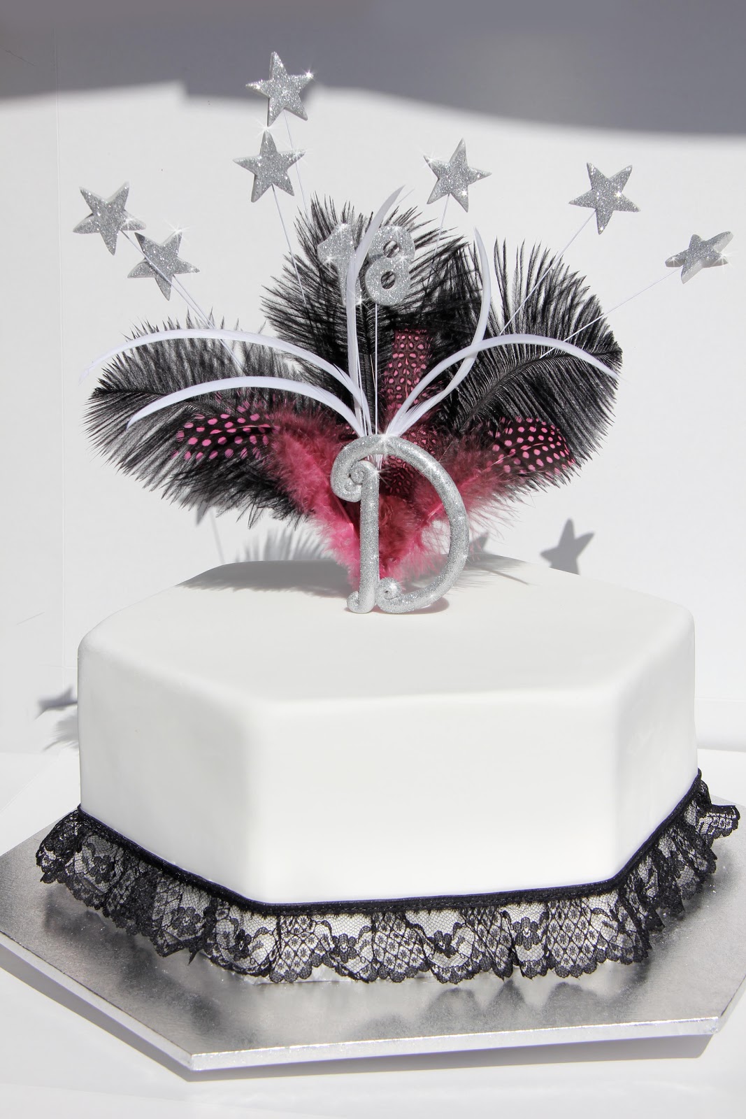 1920s Birthday Cake