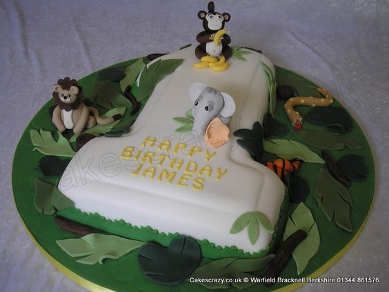 Animal Shaped Birthday Cakes