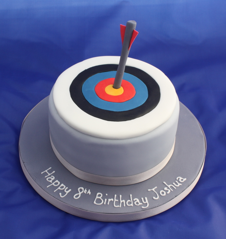 Archery Target Cake