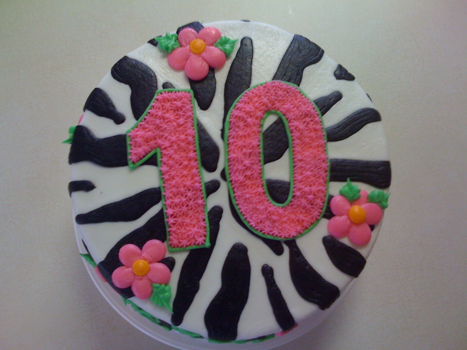 Birthday Cakes for Girls 10th Birthday