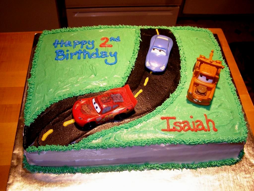 Cars Birthday Cake