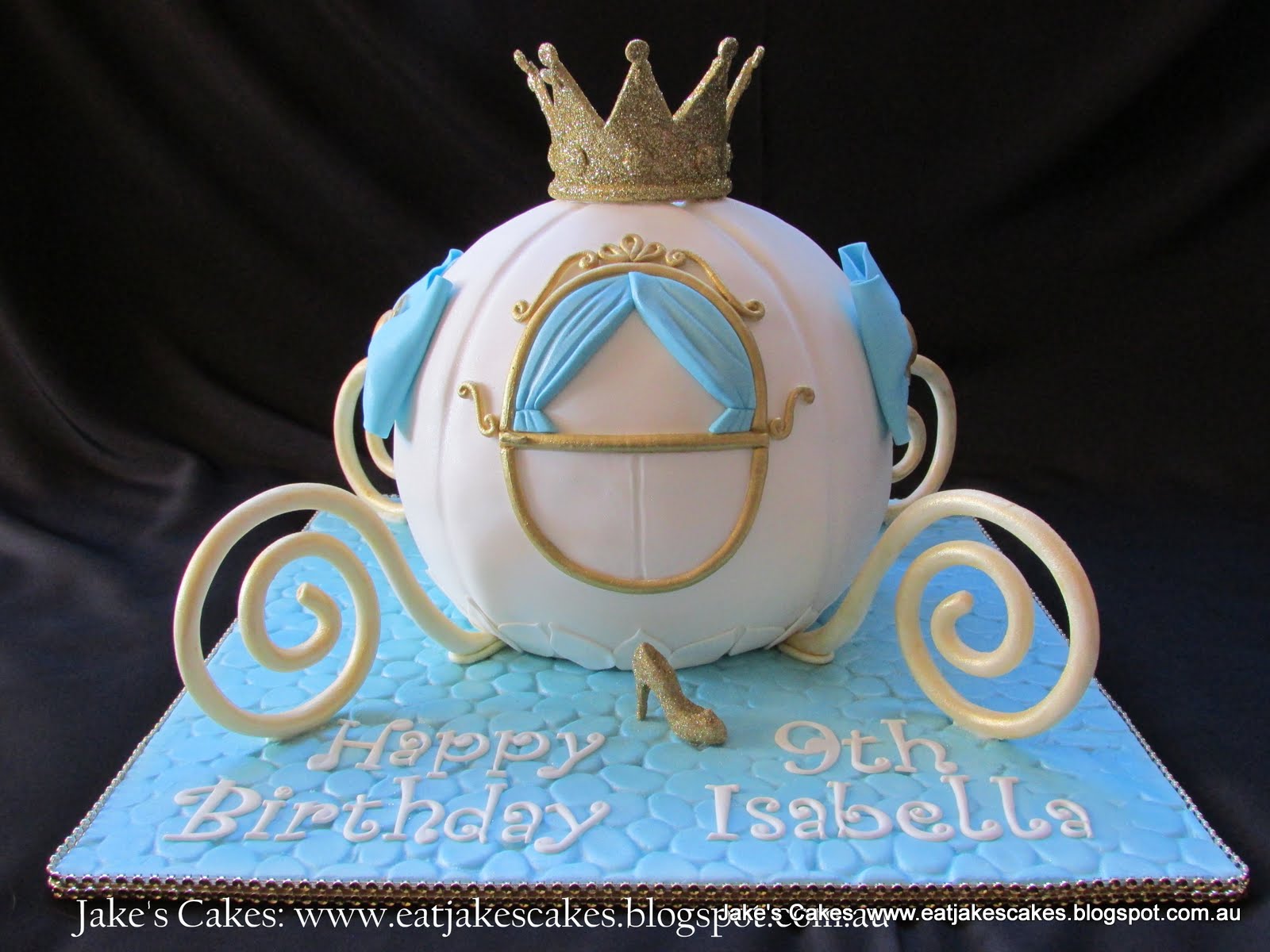 Cinderella Carriage Cake