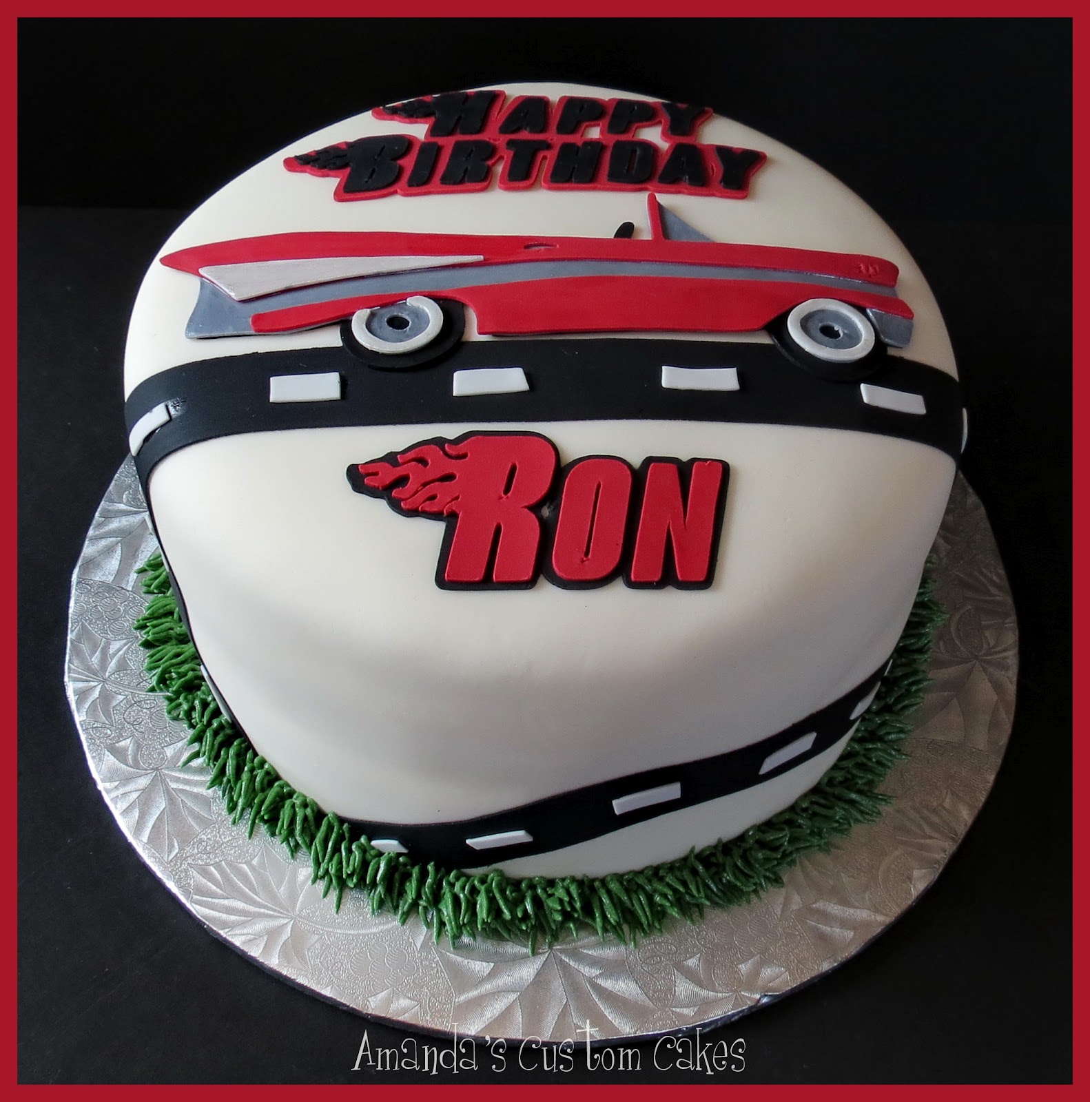 Classic Cars Birthday Cakes for Men