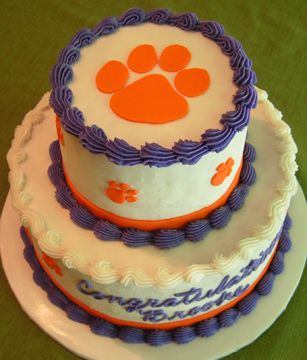 Clemson Cake