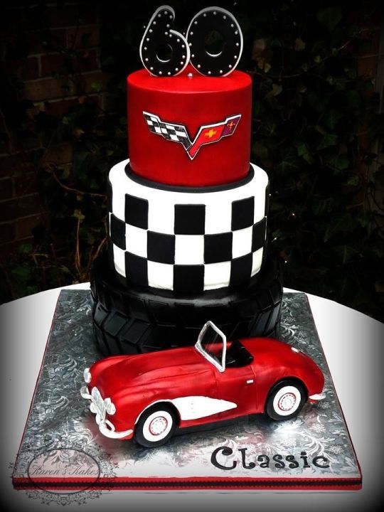 10 Photos of Happy Birthday Car Cakes For Men