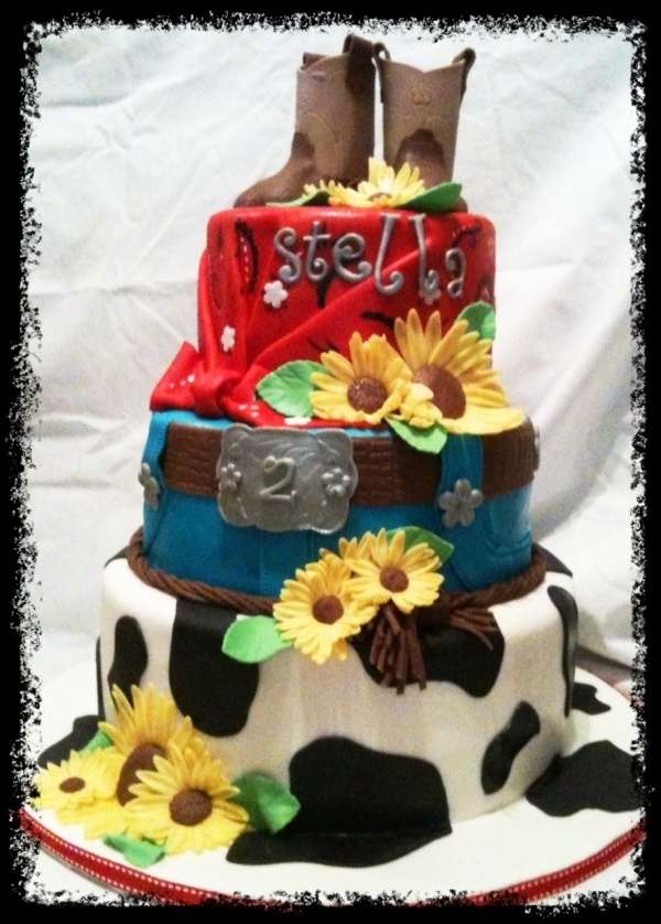 Country Western Birthday Cakes