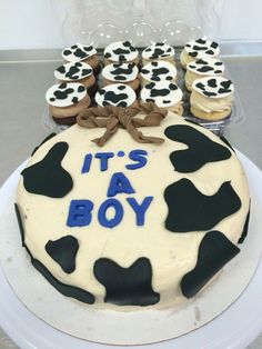 Cow Print Cake