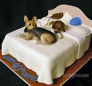 Cute Animal Birthday Cake