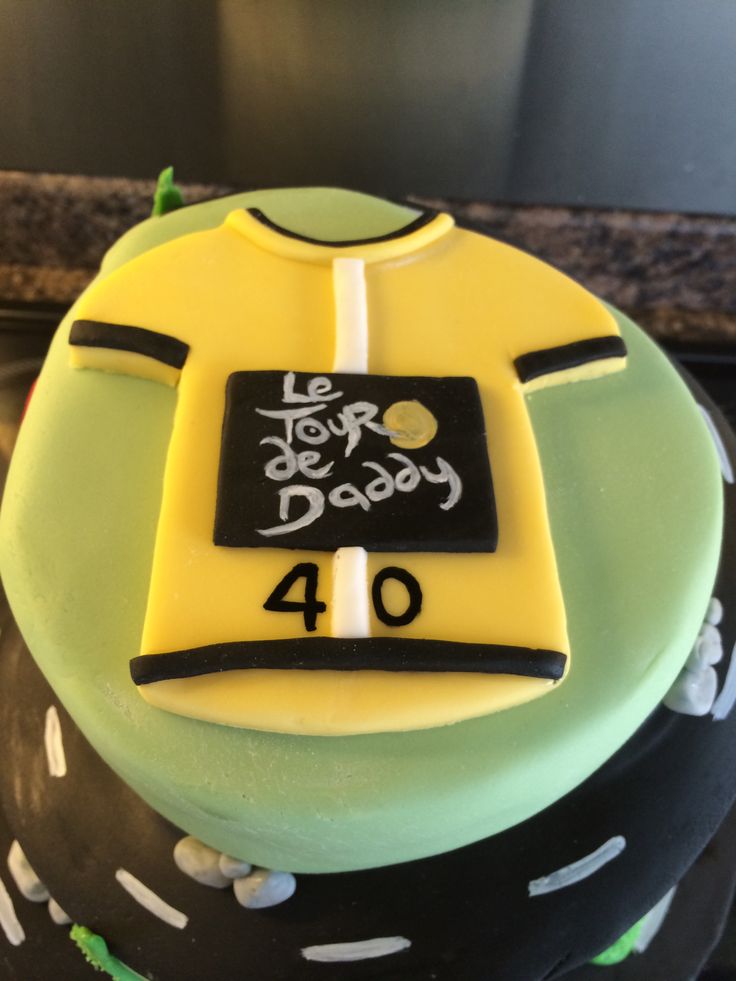 Cycling Birthday Cake