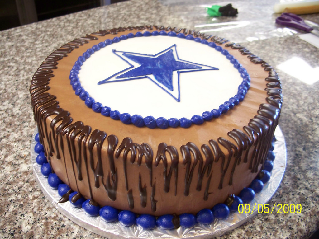 Dallas Cowboys Grooms Cake