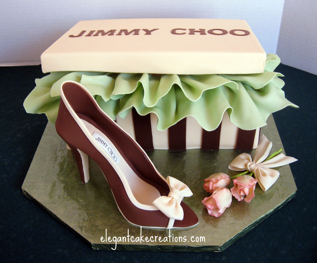 Designer Shoe Birthday Cakes for Women