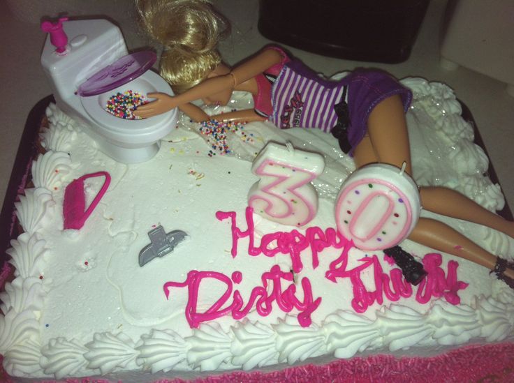 11 Photos of Dirty 30th Birthday Cakes