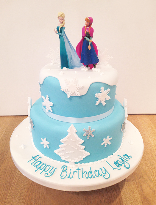 11 Photos of Disney Frozen 2 Tier Cakes