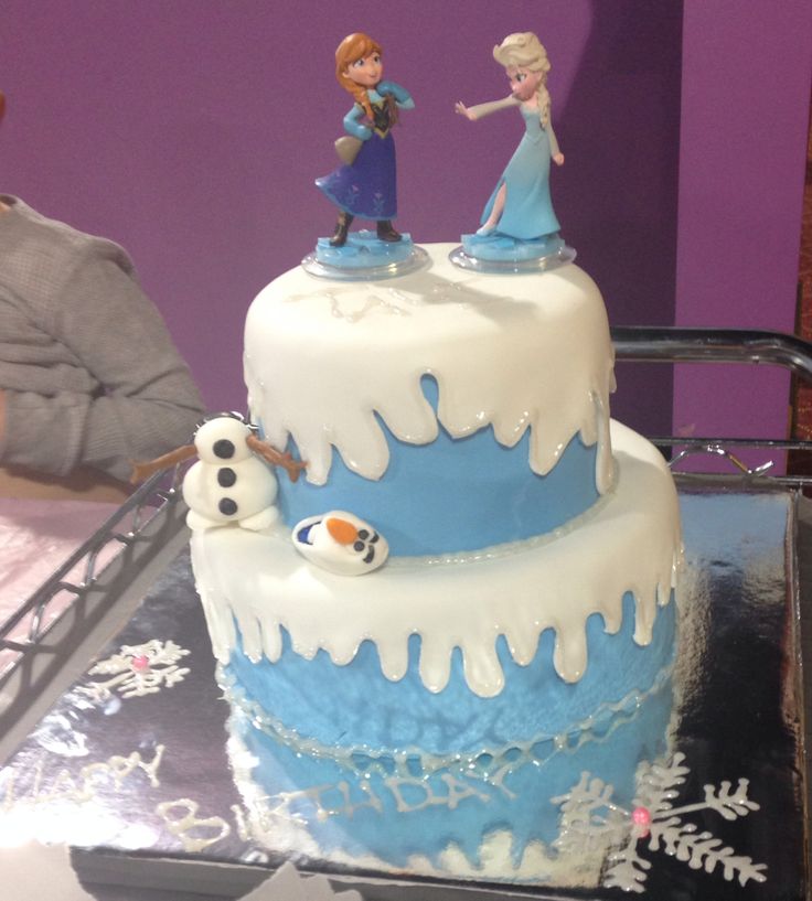 Disney Frozen Birthday Cake