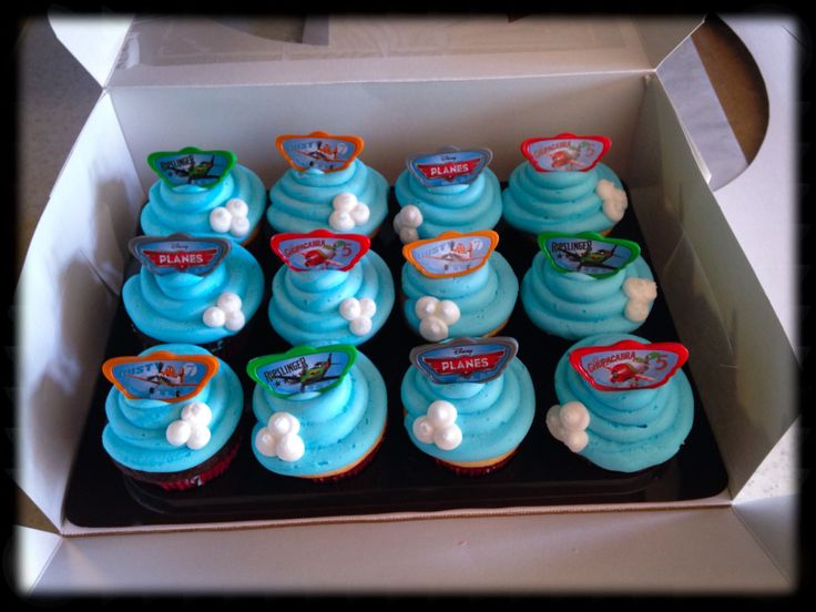 Disney Planes Cupcakes