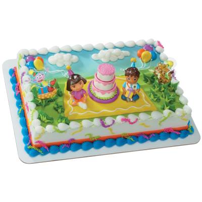 10 Photos of Dora Birthday Cakes Publix