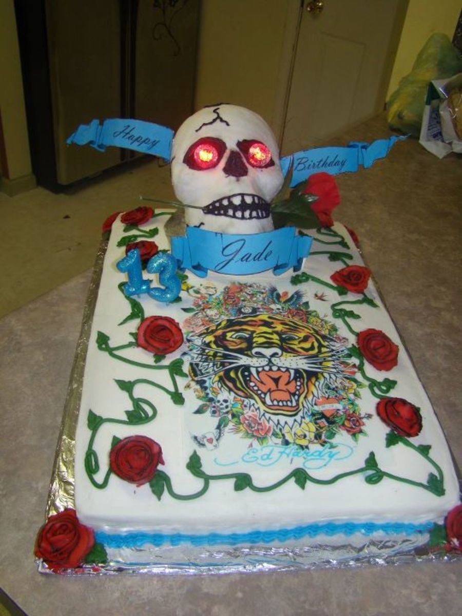 Ed Hardy Cake