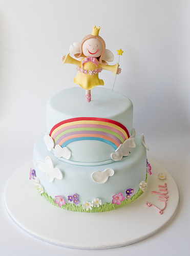 Fairies Cute Girl Cakes