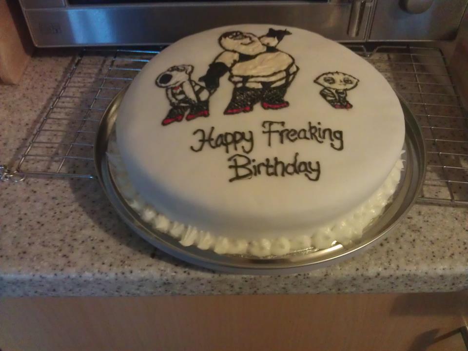 Family Guy Birthday Cake