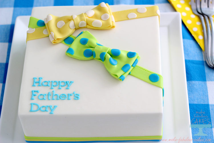 Father's Day Tie Cake