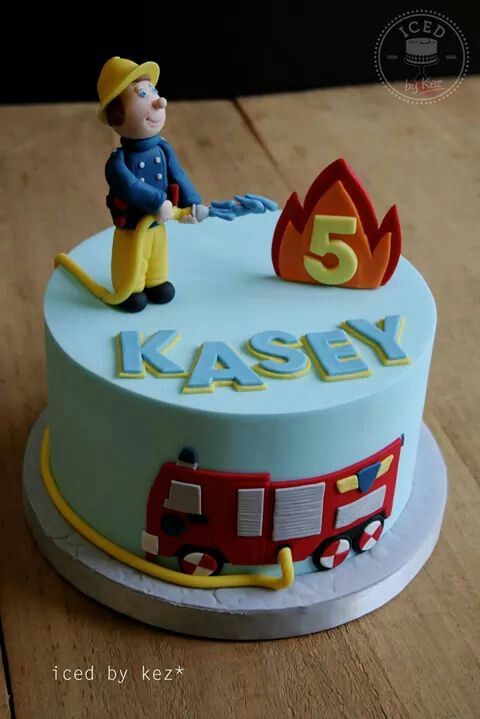 Fireman Sam Birthday Cake