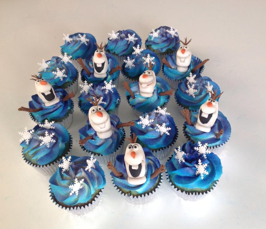 Frozen Cupcake Themed Cake