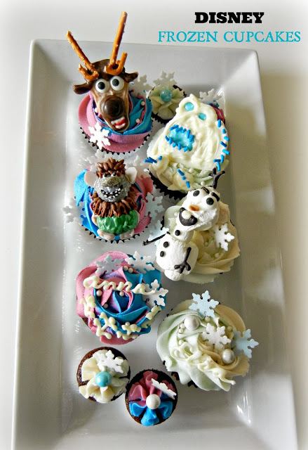 Frozen Disney Movie Cupcakes