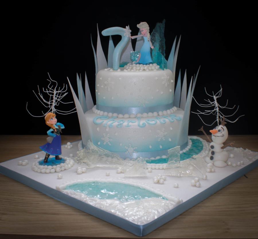 Frozen Themed Cake