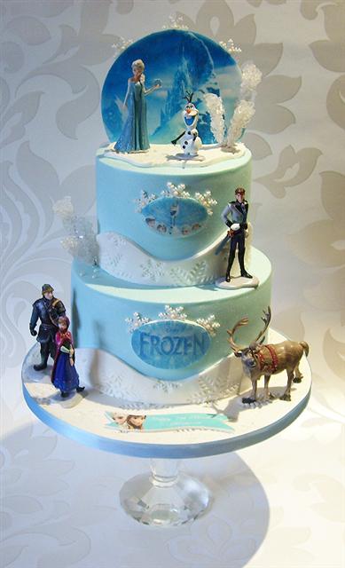 Frozen' Two Tier Cake