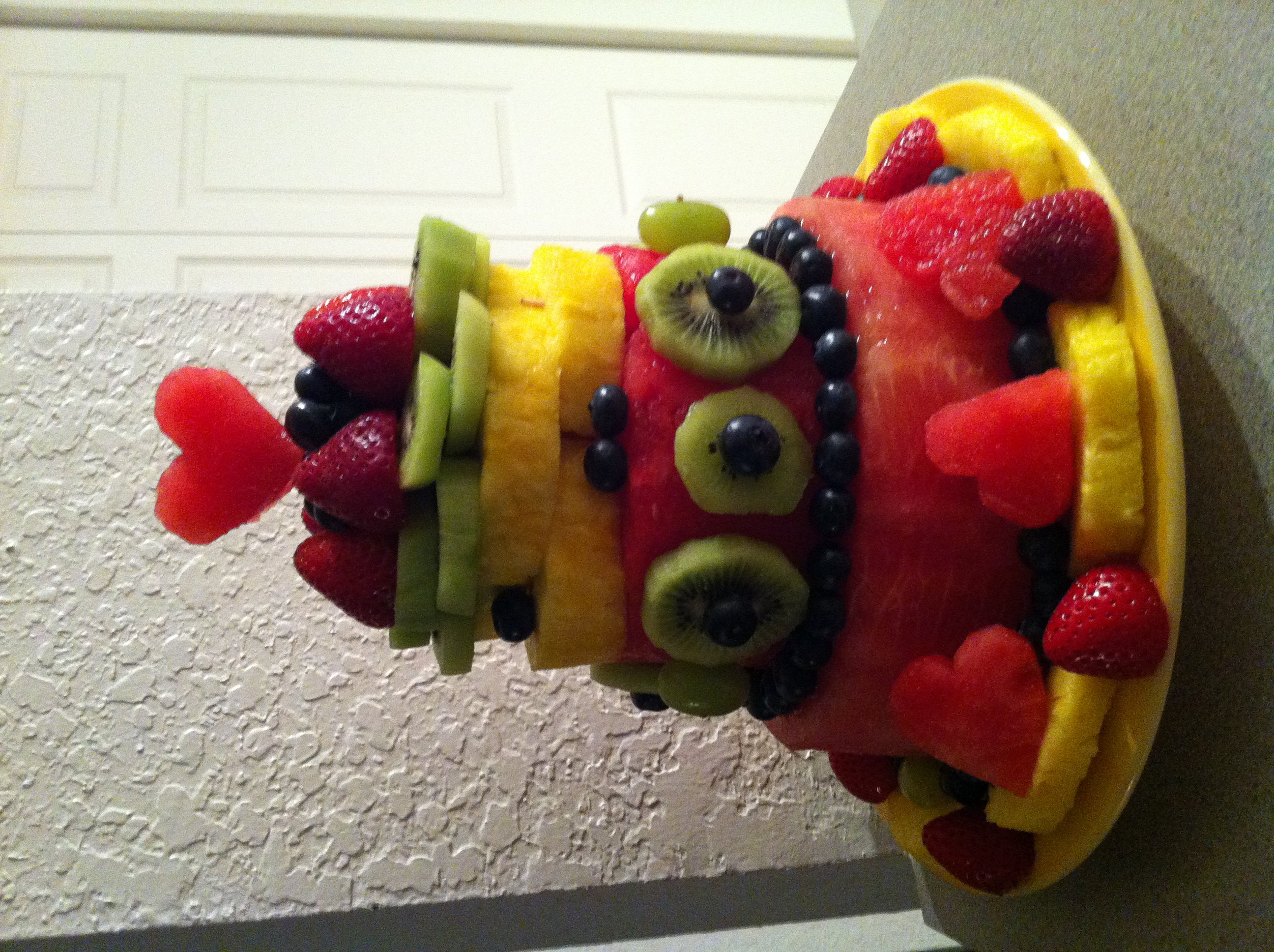 Fruit Birthday Cake