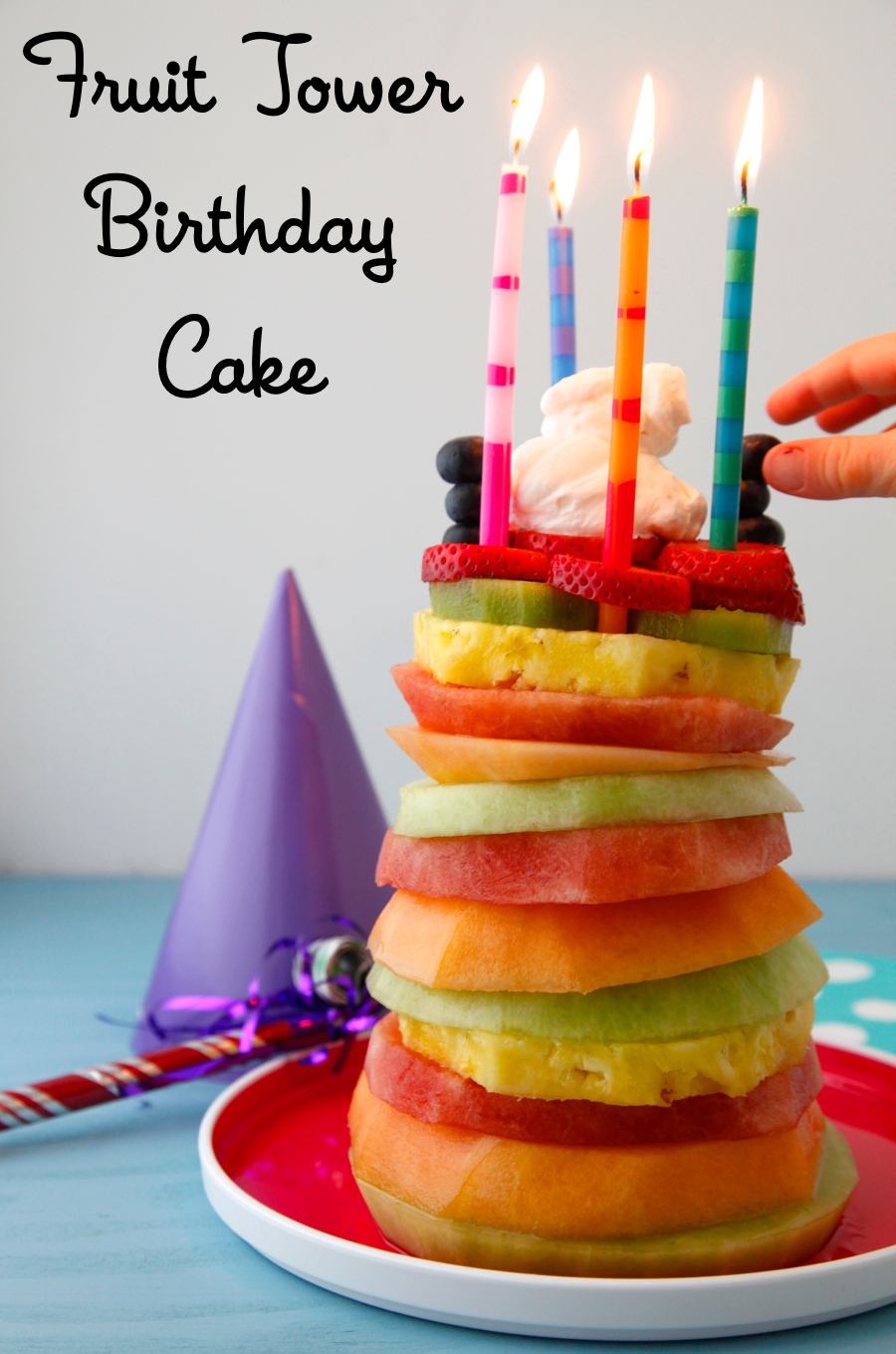 Fruit Birthday Cake