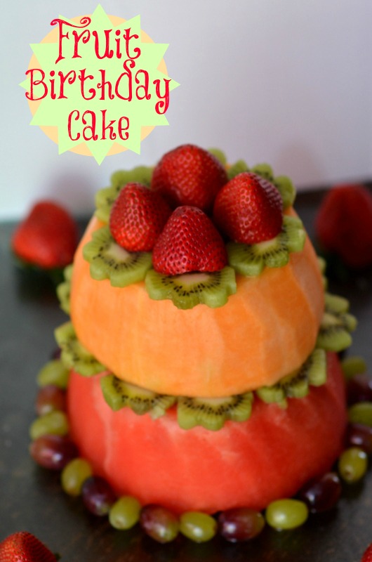 Fruit Birthday Cake