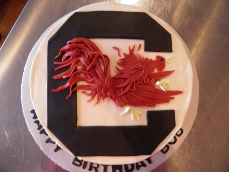 Gamecock Birthday Cake